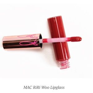 NEW/NWOB MAC Cosmetics RiRi Woo LipGlass Lip Gloss